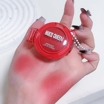 HUES QUEEN Lip & Cheek – 6 Pcs Creamy Blush Set