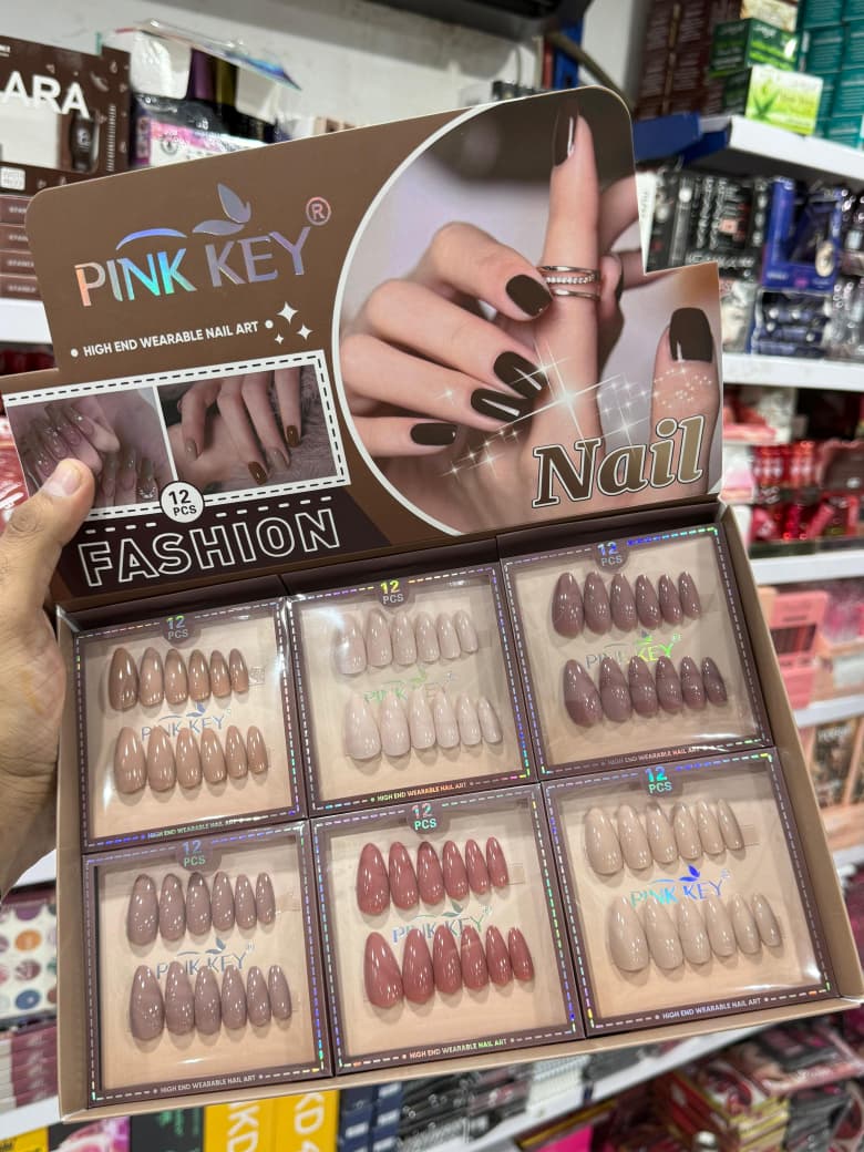 Pack Of 12 Fancy Nails