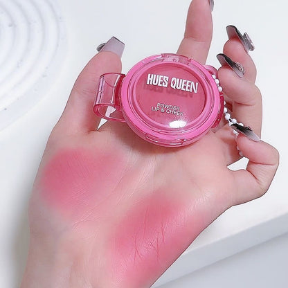 HUES QUEEN Lip & Cheek – 6 Pcs Creamy Blush Set