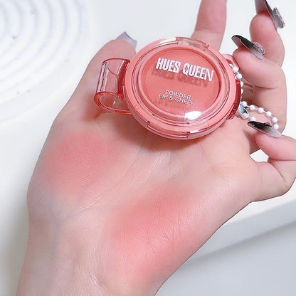 HUES QUEEN Lip & Cheek – 6 Pcs Creamy Blush Set