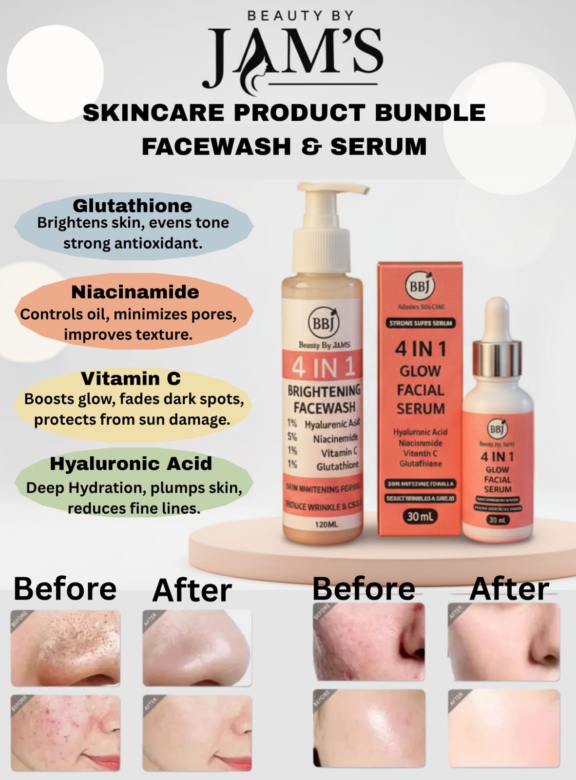 4 in 1 Whitening Bundle